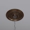 Ekena Millwork Cole PVC Ceiling Medallion (Canopies up to 4 1/2"), 16"OD x 3 1/2"ID x 1"P, Metallic Antique Brass CMP16COCAB - alternate 8